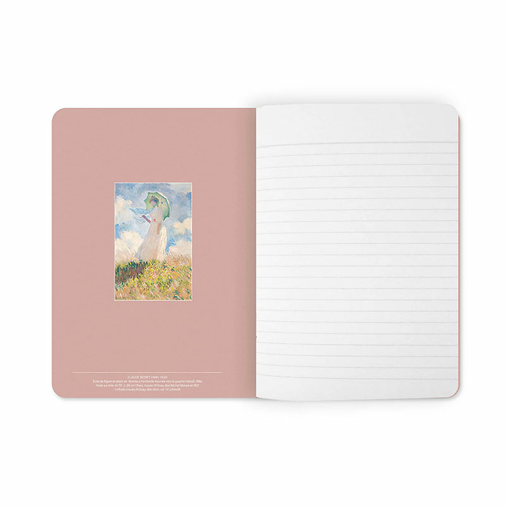 Cahier Claude Monet - Femme à l'ombrelle