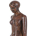 Statuette Femme assise sur ses talons d'après Aristide Maillol