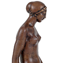 Statuette Woman sitting on her heels by Aristide Maillol