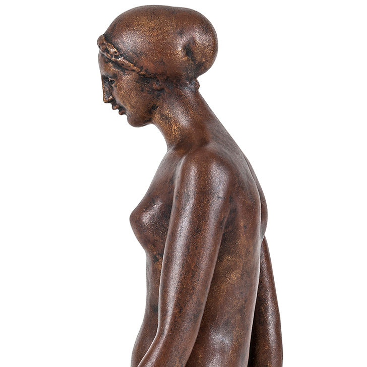 Statuette Femme assise sur ses talons d'après Aristide Maillol