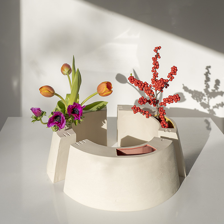 Vase matrice - Agnès Thurnauer